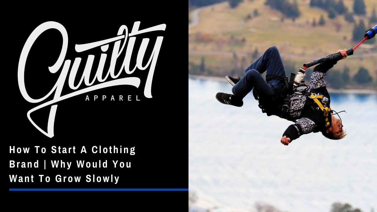How To Start A Clothing Brand | Why Would You Want To Grow Slowly