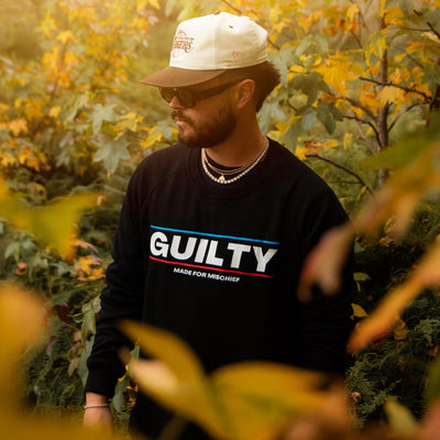 Guilty Apparel Crewneck Sweater Black