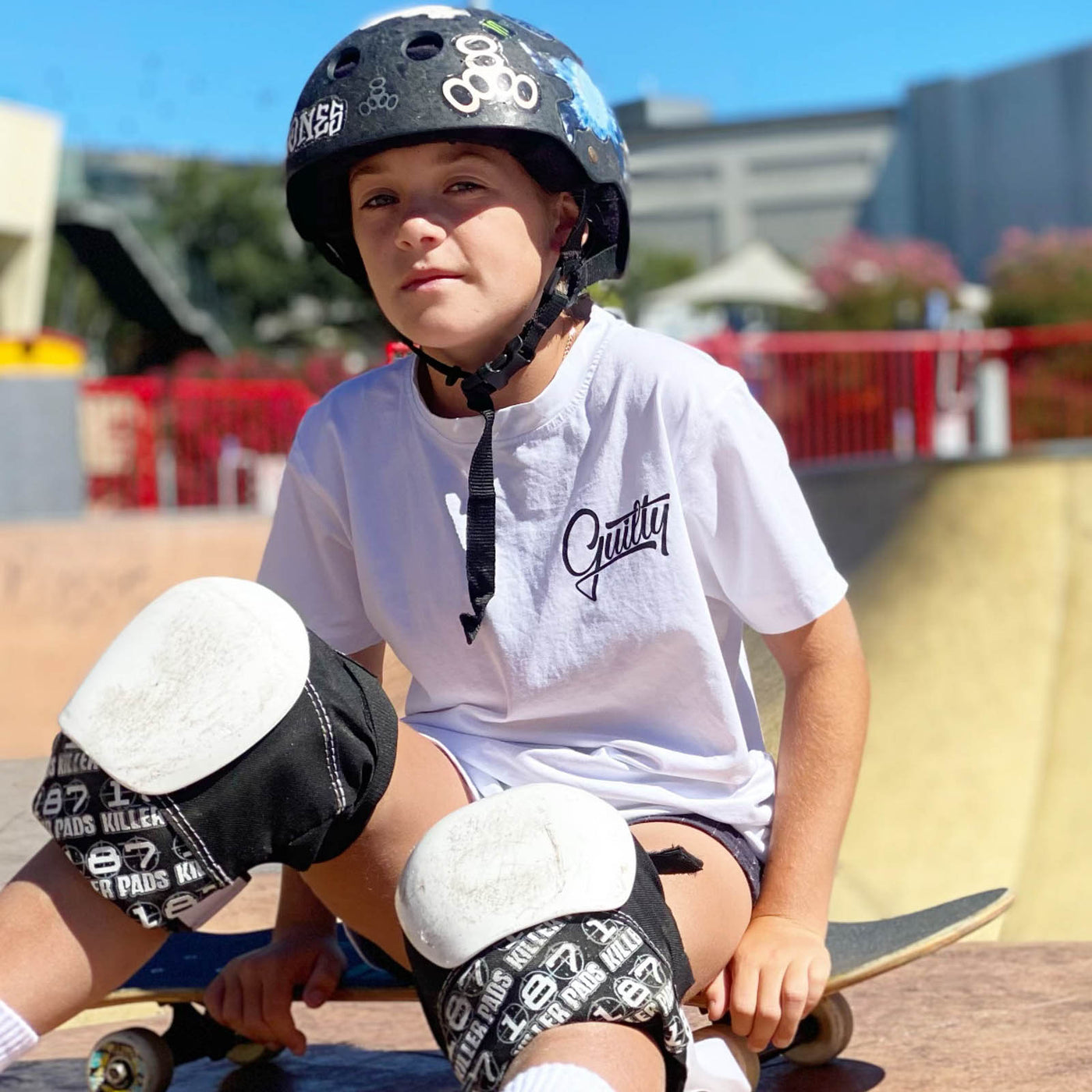 Kids Guilty Tee White